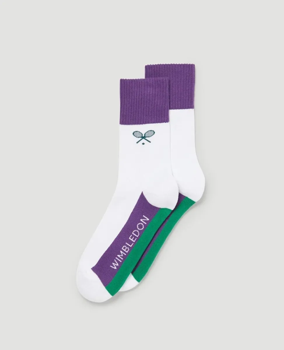 Wimbledon Accessories-Crew Socks - Multi