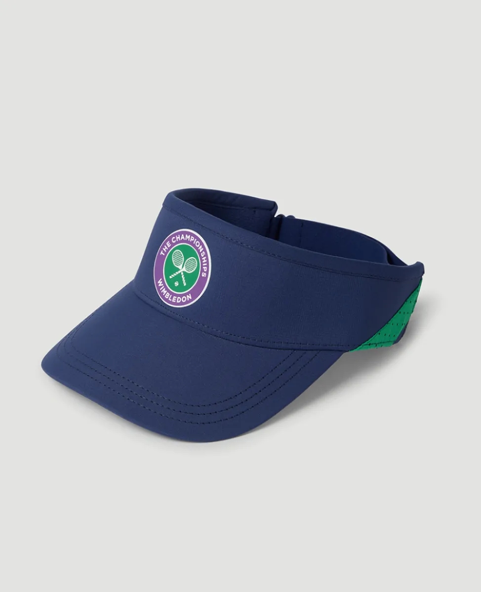Wimbledon Visor-Kids Championships Performance Visor - Navy