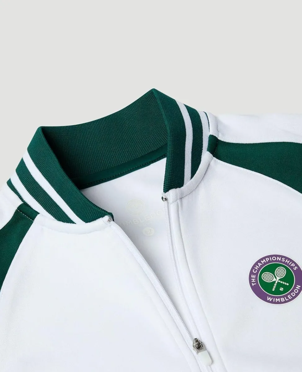 Wimbledon Jackets & Coats-Kids Performance Varsity Jacket - Green