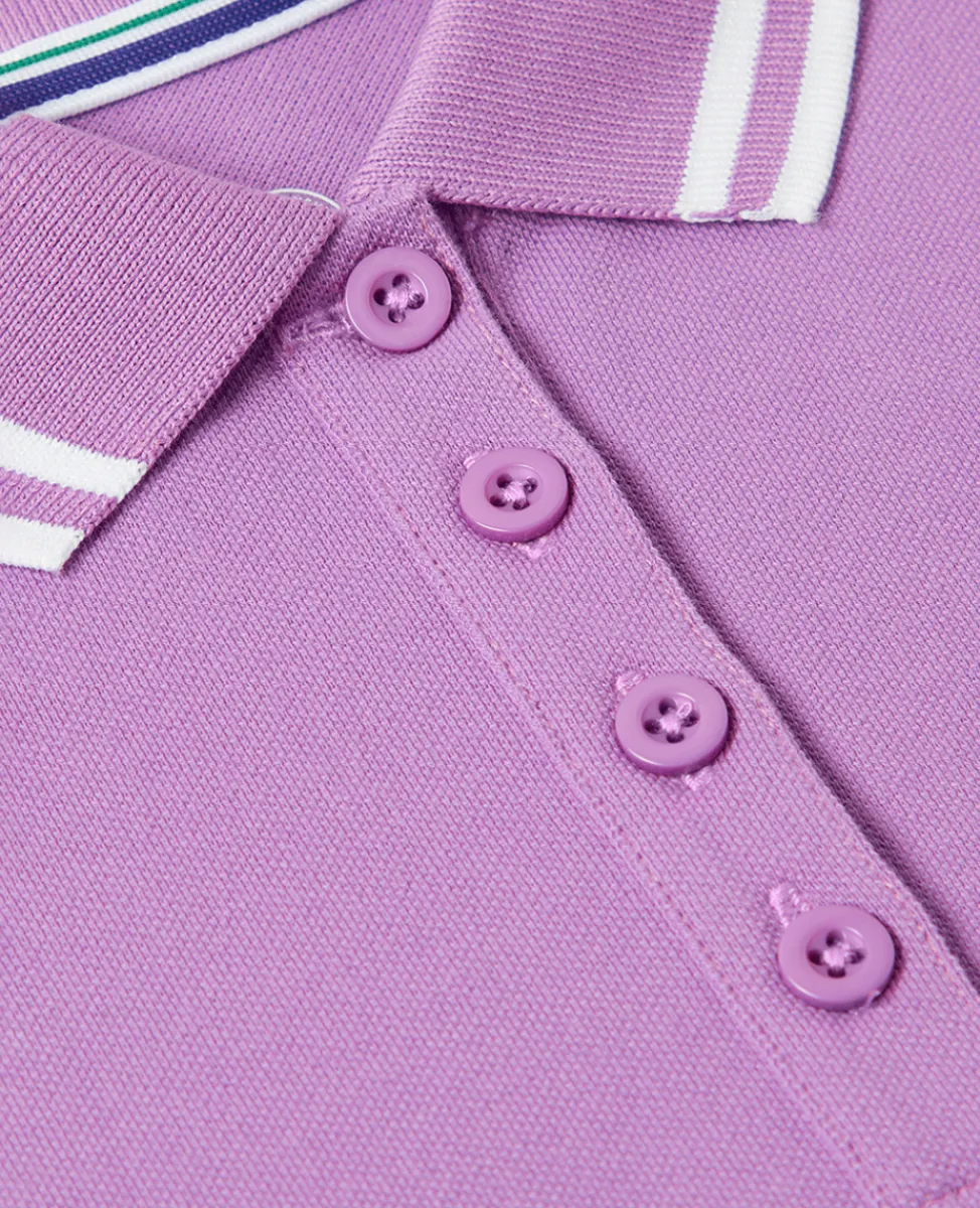 Wimbledon Dresses & Skirts-Kids Polo Dress - Purple