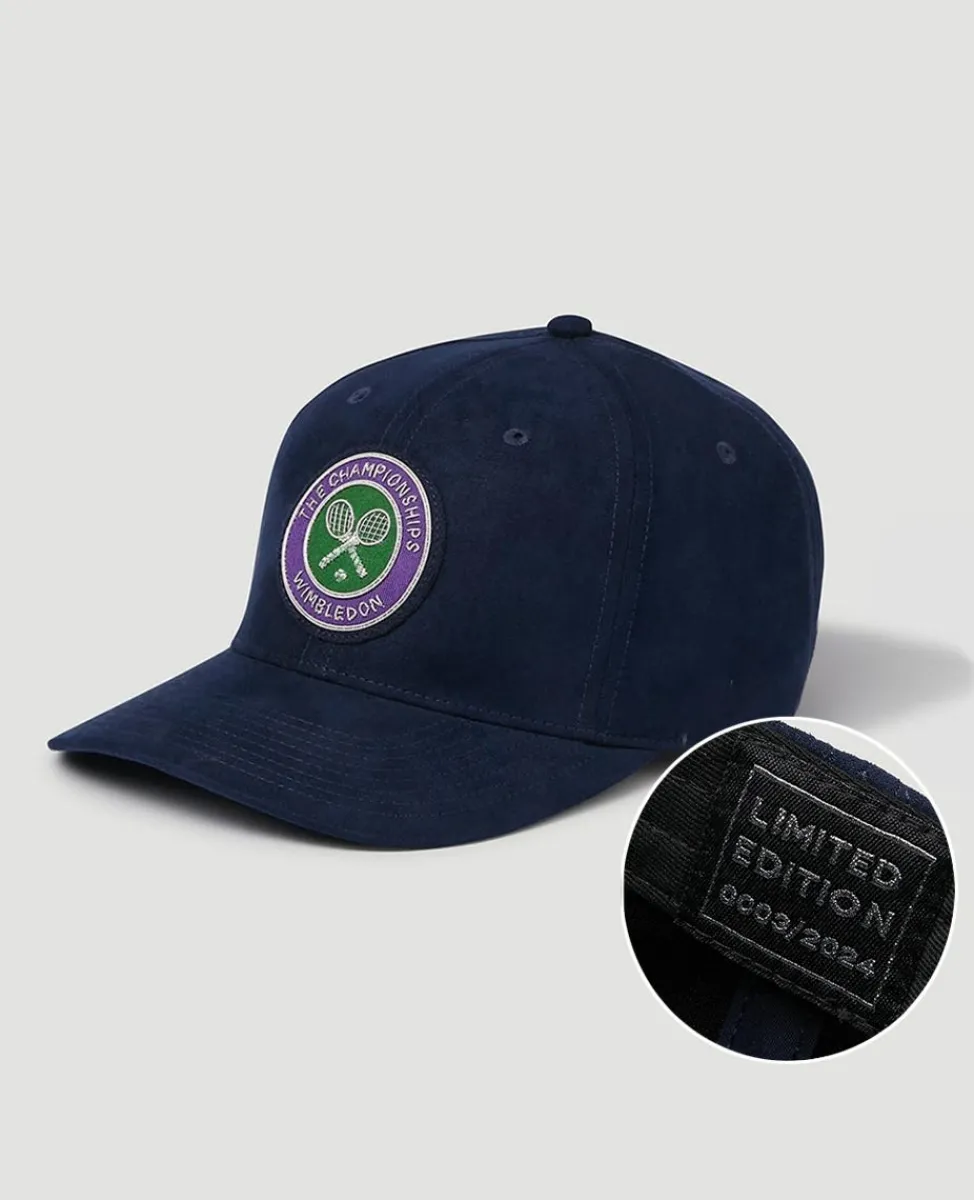 Wimbledon Baseball Cap-LIMITED EDITION Championships Logo Cap - Navy