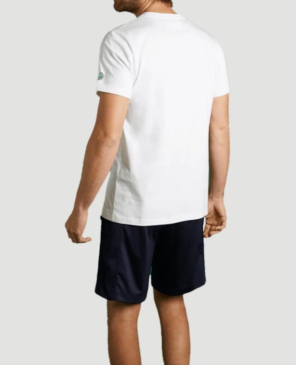 Wimbledon T-Shirts-Men's Championships Logo T-Shirt - White