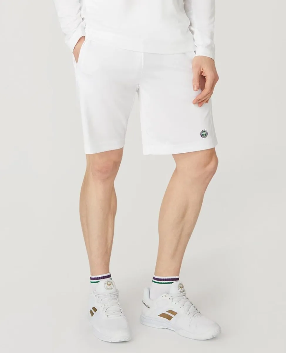 Wimbledon Trousers & Shorts-Mens Core Performance Shorts - White