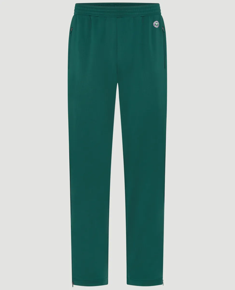 Wimbledon Trousers & Shorts-Mens Core Performance Track Pant - Green