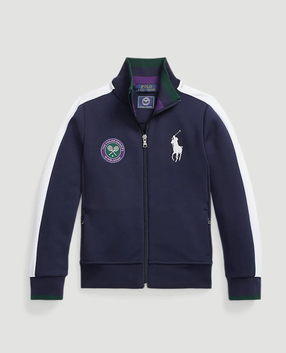Wimbledon Jackets & Coats-Polo Ralph Lauren Ball Girl Track Jacket - Navy