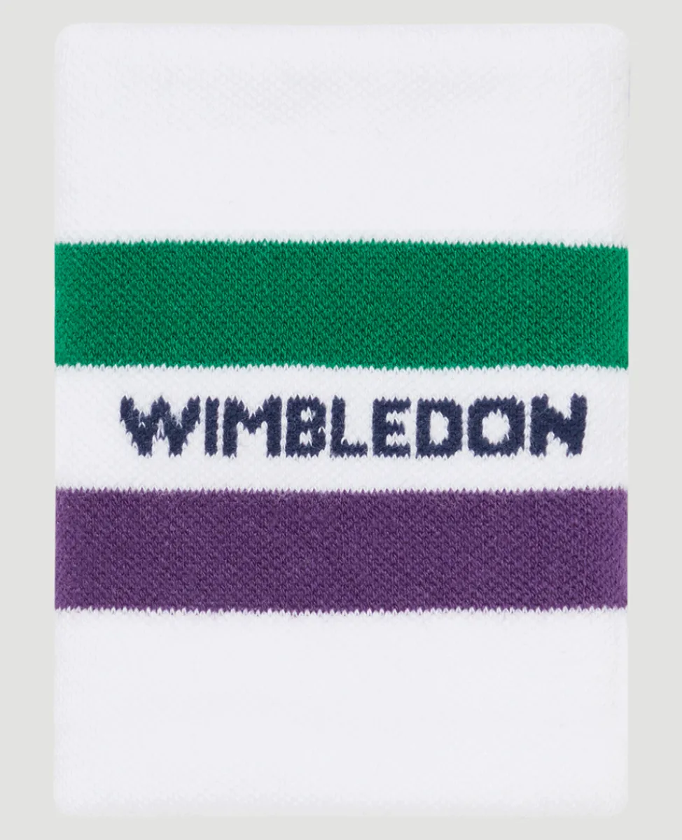 Wimbledon Accessories-Sweatband Large Single - White