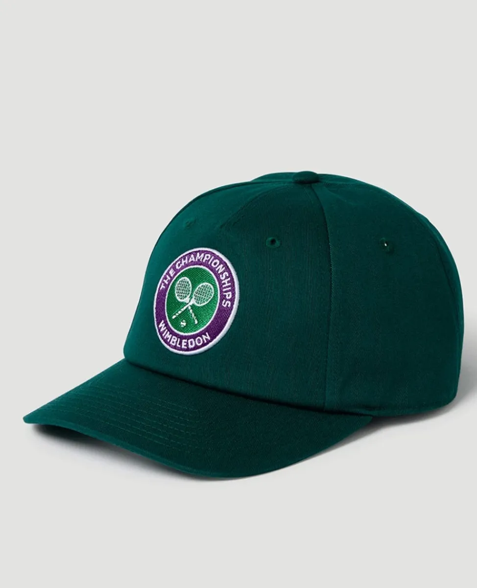 Wimbledon Baseball Cap-The Championships Logo Cap in Green