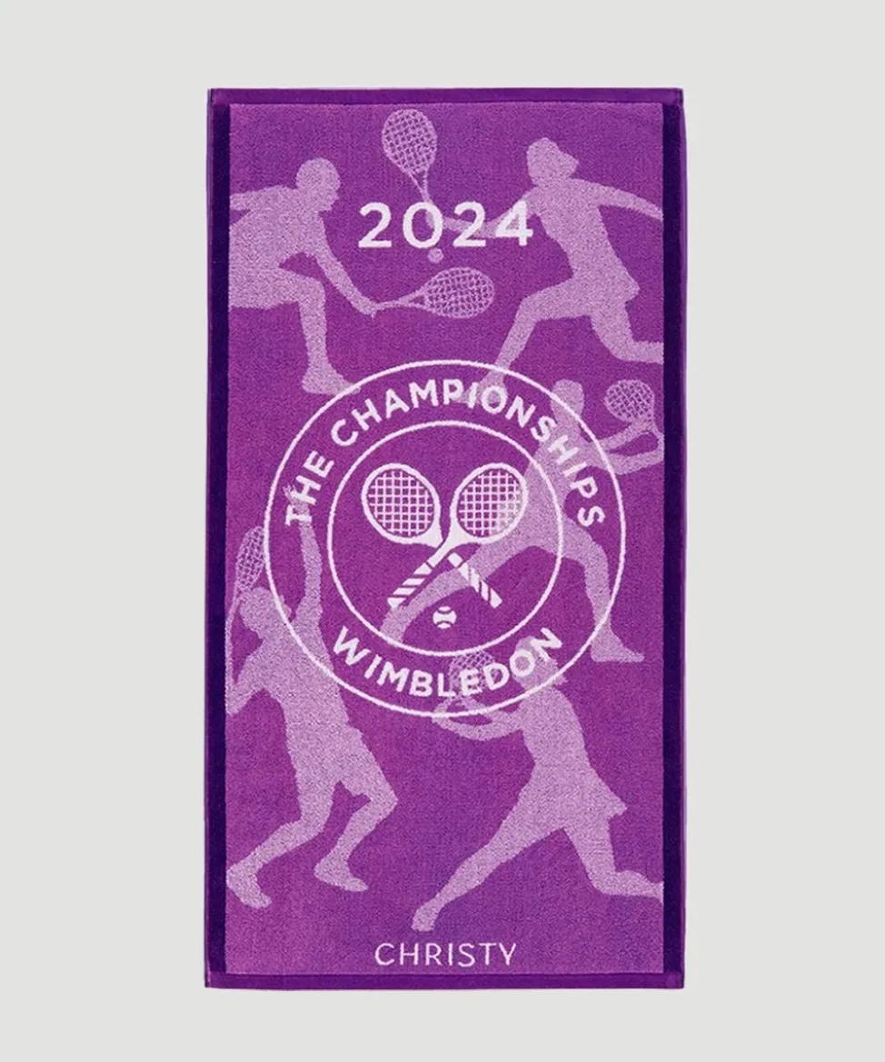 Wimbledon Towels-Championships Towel 2024 - Seasonal Purples