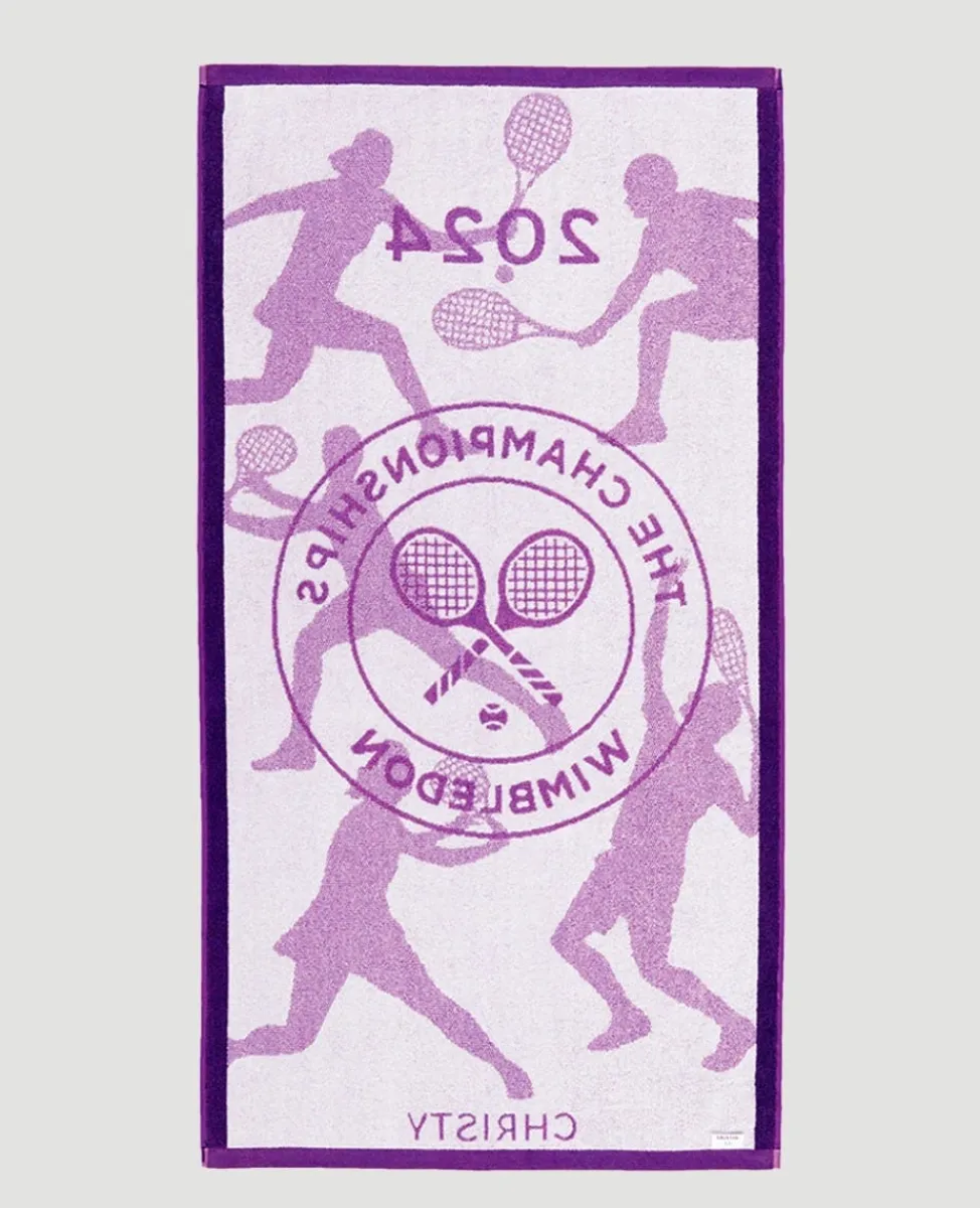 Wimbledon Towels-Championships Towel 2024 - Seasonal Purples