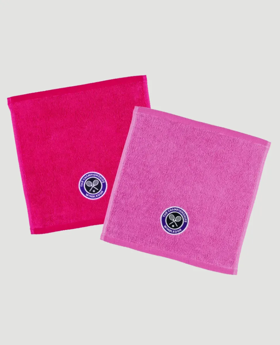 Wimbledon Towels-Face Towels - Seasonal Rose & Fuchsia